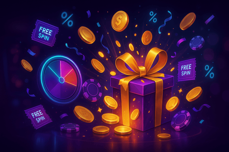 Overzicht van promoties en bonusacties in de BiLucky-interface