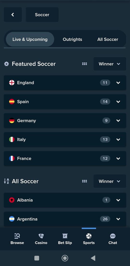 Betaalmethoden en uitbetalingen